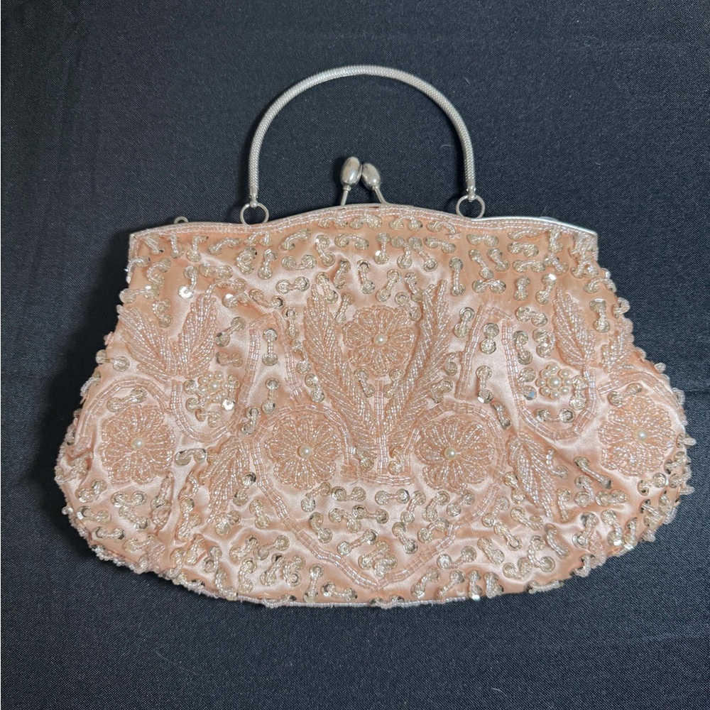 Pink hand, wrist bag